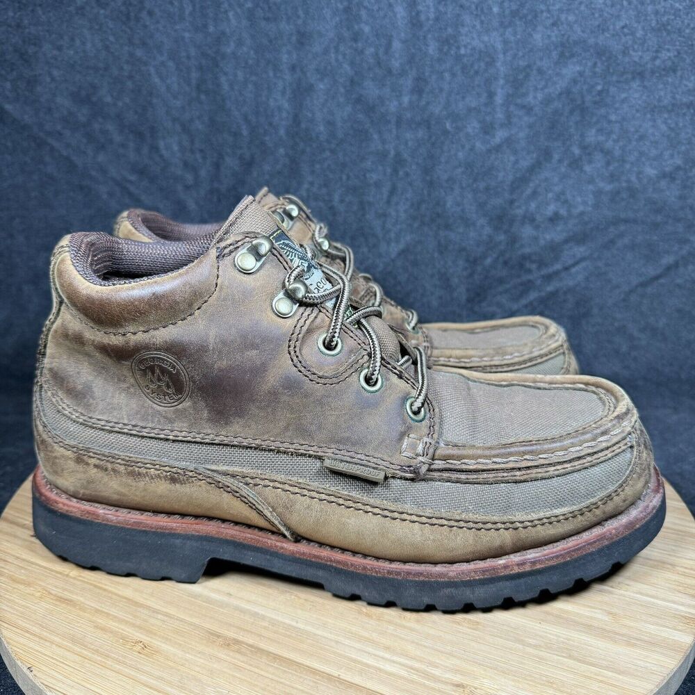 Georgia Boot Mens 7 M Glennville Waterproof 6" Work‎ Boots Brown